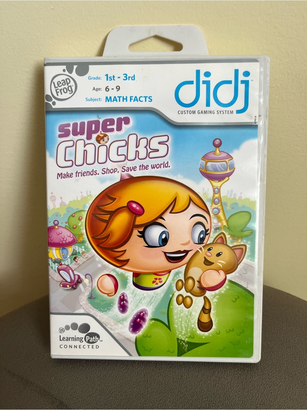 didj Super Chicks Educational Game - Pink and Orange